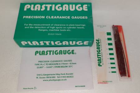 Plasti gauge measurement