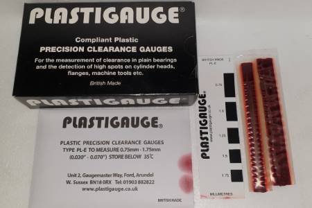 Plastigauge - Precision Clearance Measuring Plastic