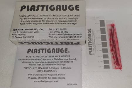 Plastigauge - Precision Clearance Measuring Plastic